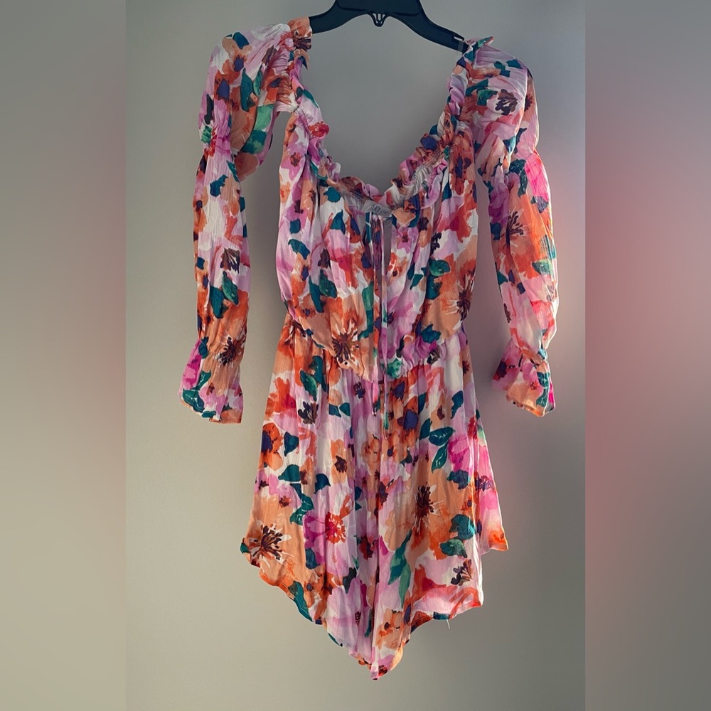 Romper - flowered boutique PEACH LOVE California